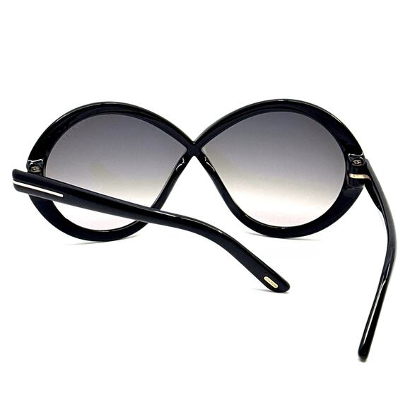 New, TOM FORD Jada Sunglasses TF1070 01B Authentic - Picture 11 of 12